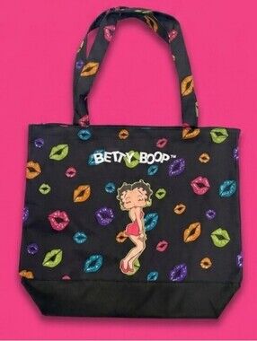 BETTY BOOP Diaper Bag Hand Bag Tote With Coin Wallet Attached
